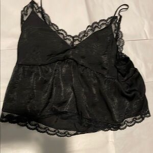 AE Studio Black Lace Trim